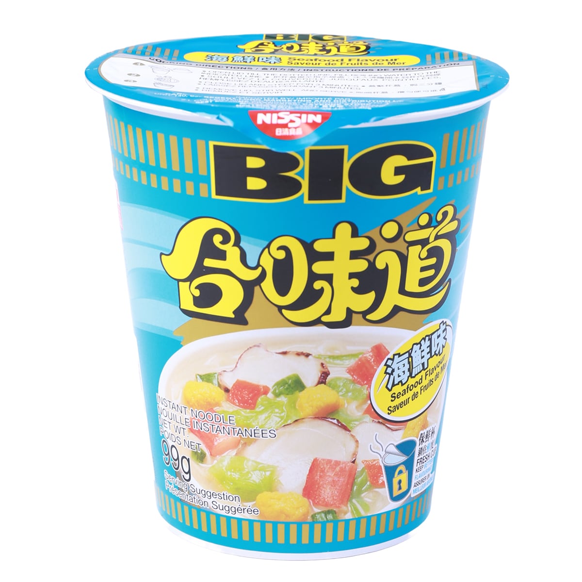 Nissin Seafood Cup Noodles - Big (99g) ｜ 大統華超級市場