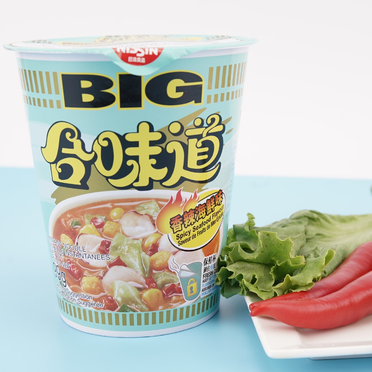 Nissin Spicy Seafood Cup Noodles - Big (99g) | T&T Supermarket
