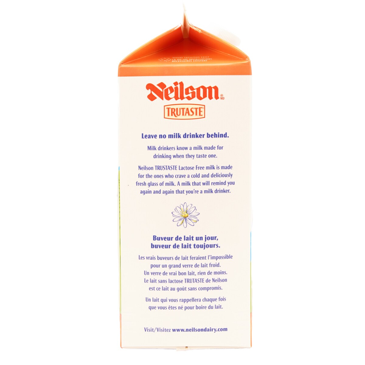milk12326 Neilson Trutaste Lactose Free 2% Partly Skimmed Milk - Bag (4L)