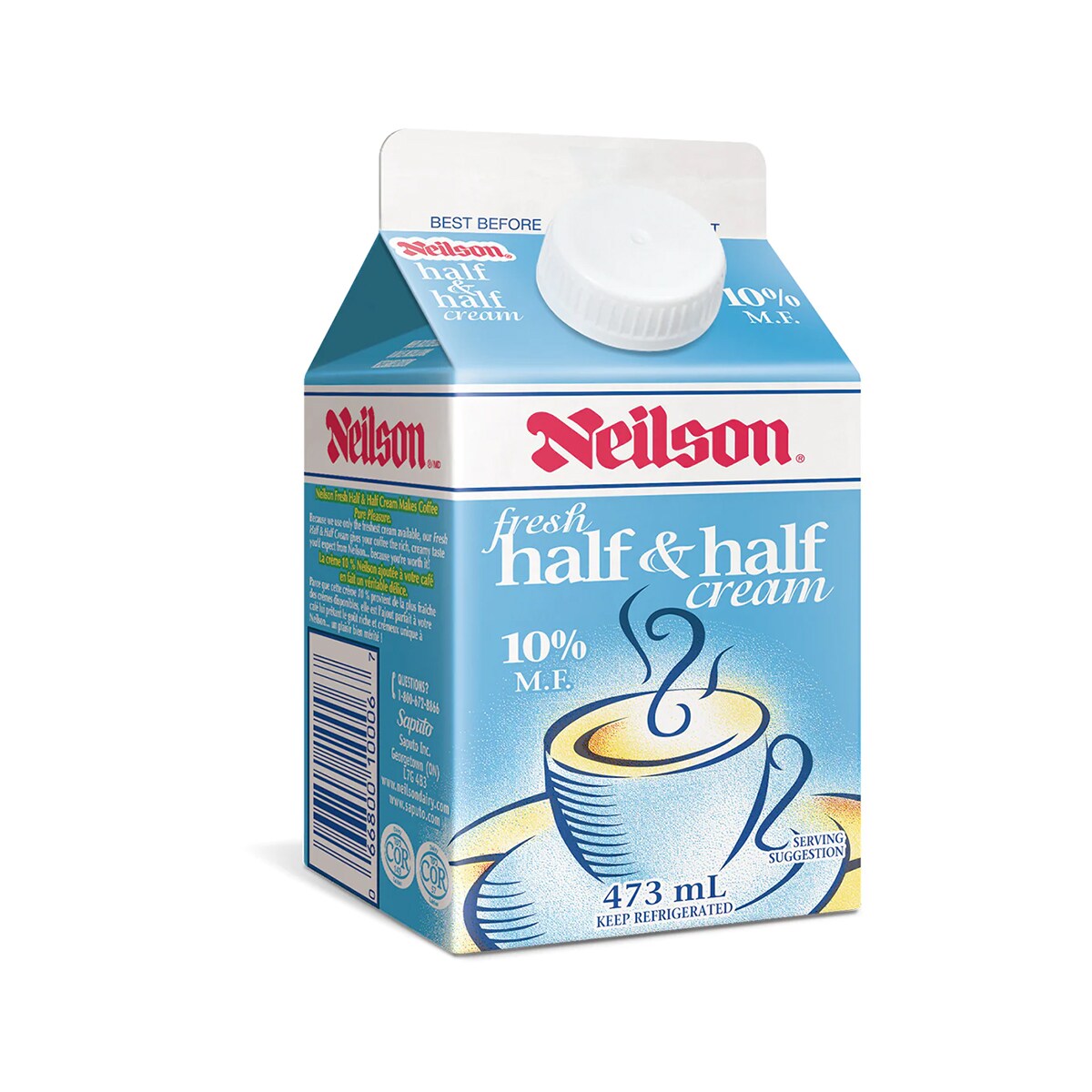 Neilson 10% Half & Half Cream UHT (473ml) ｜ 大統華超級市場