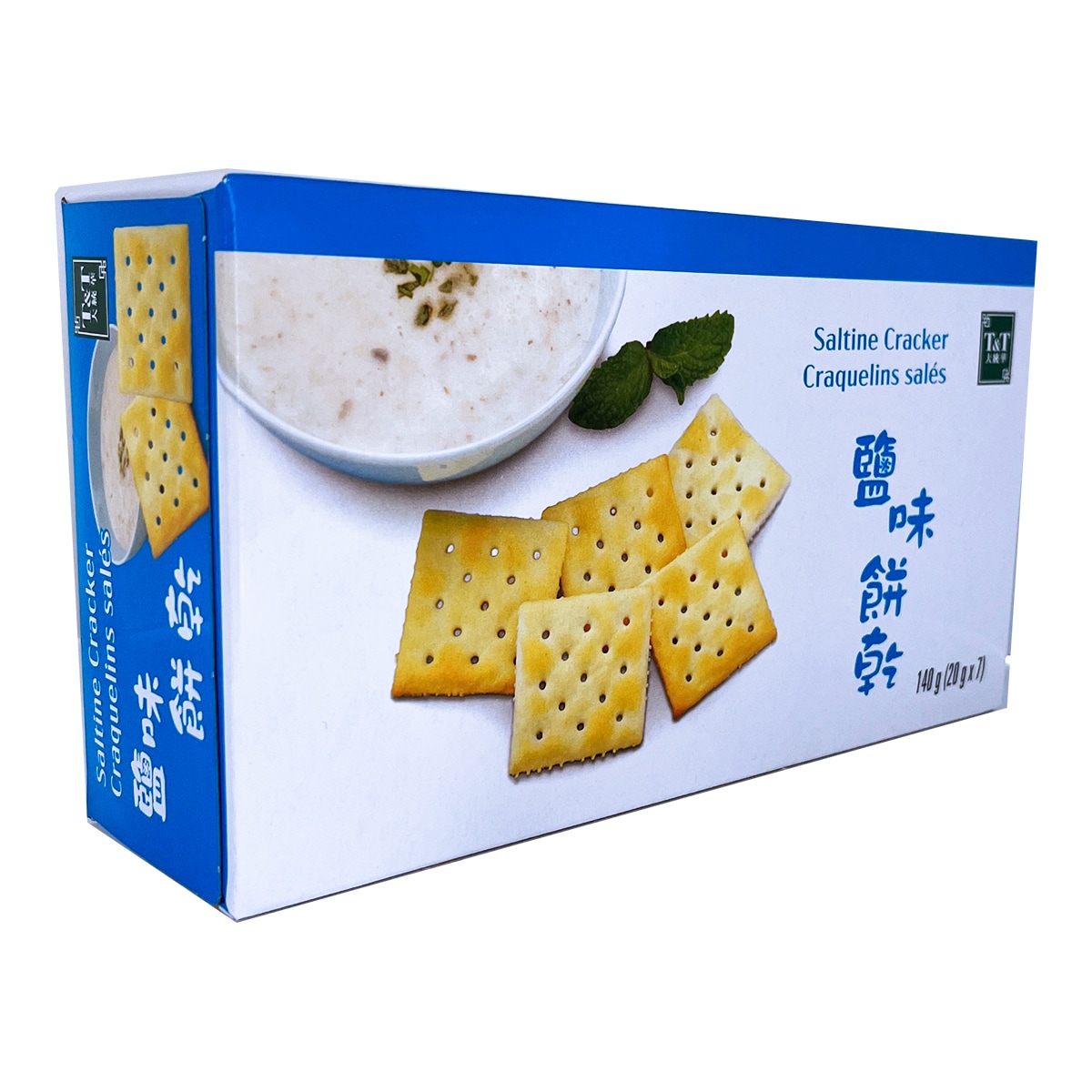T&T 盐味饼干(140g) ｜ T&T Supermarché
