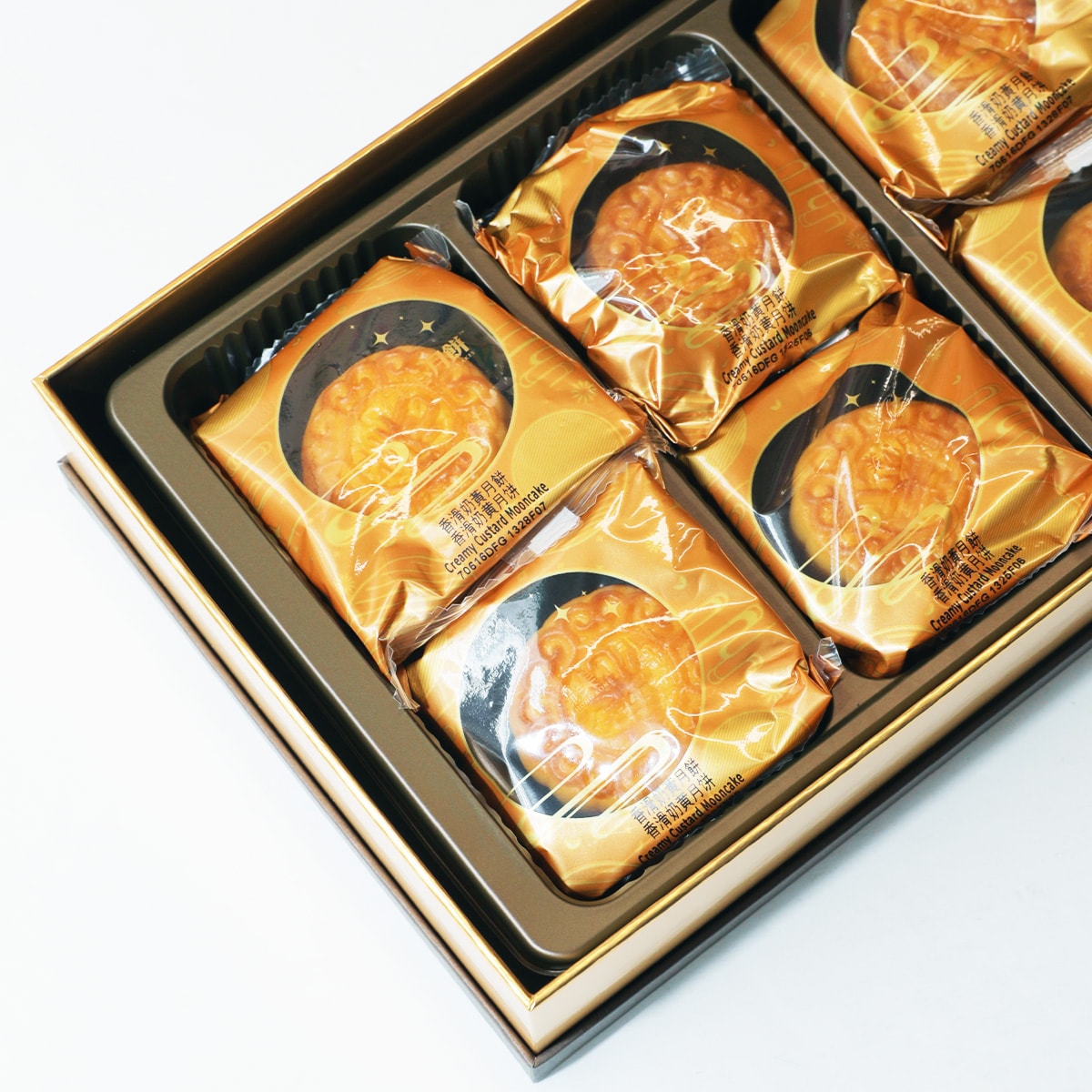 HKMX Creamy Custard Mooncake (45gx8) | T&T Supermarket