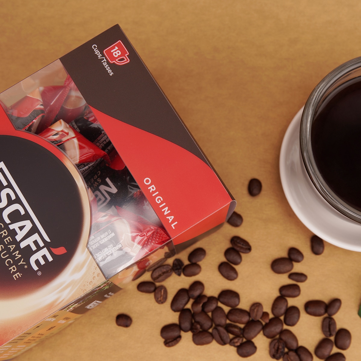 Nescafe Original Sweet & Creamy Coffee 22gx18 ｜ 大統華超級市場