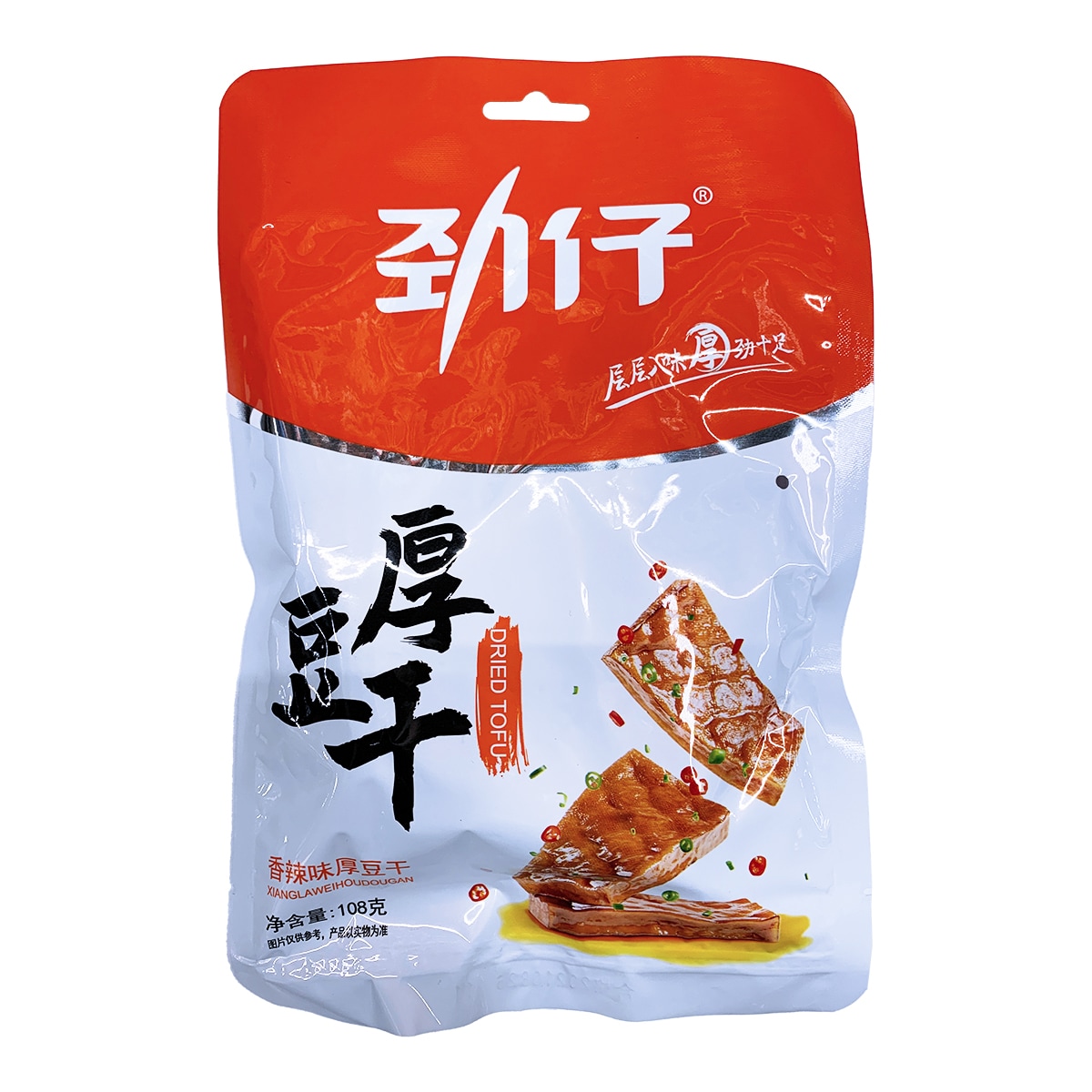 果物 totetu Jingzai Spicy Flavor Thick Bean Curd (108g) ｜ 大統華超級市場