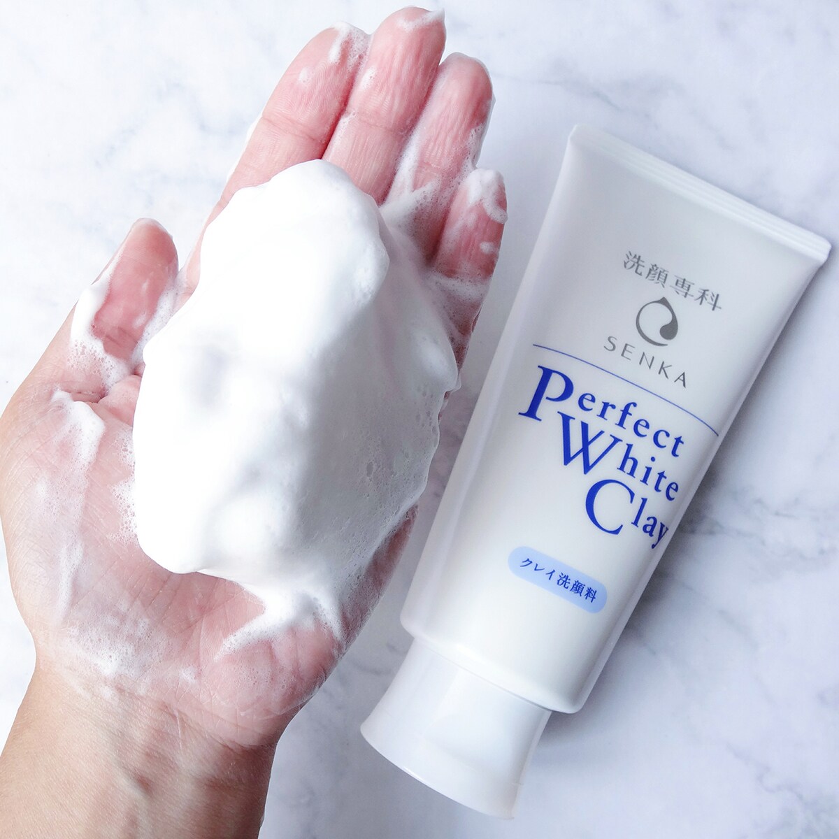 Shiseido Perfect Whip Facewash Whiteclay (120g) ｜ 大统华