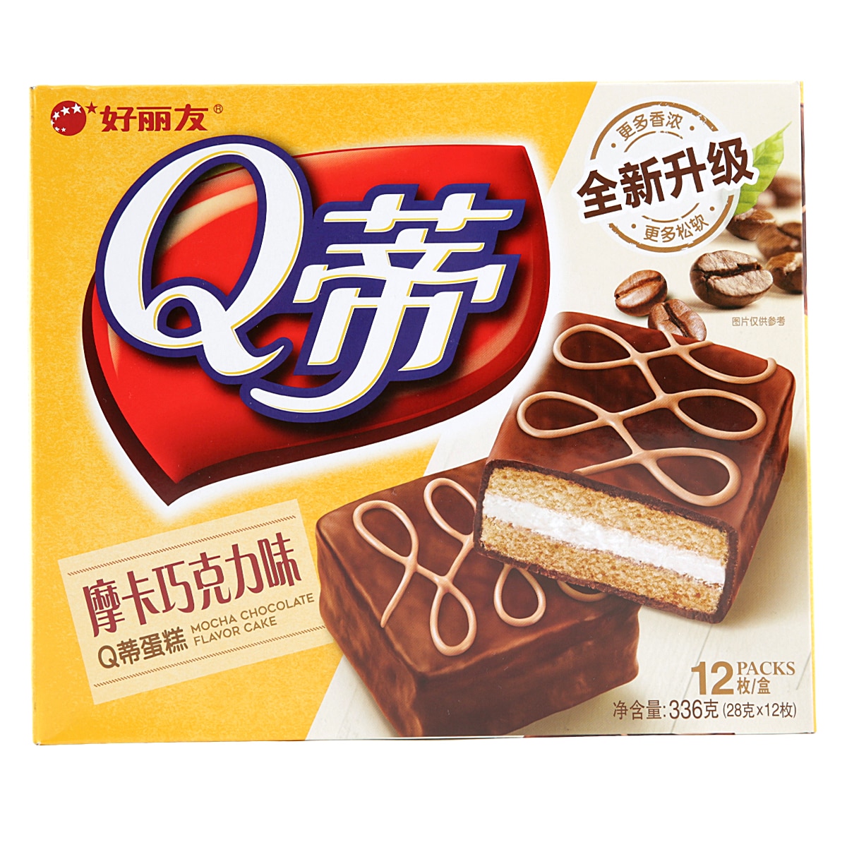 Orion Q Pedicle Mocha Chocolate Cake 336g