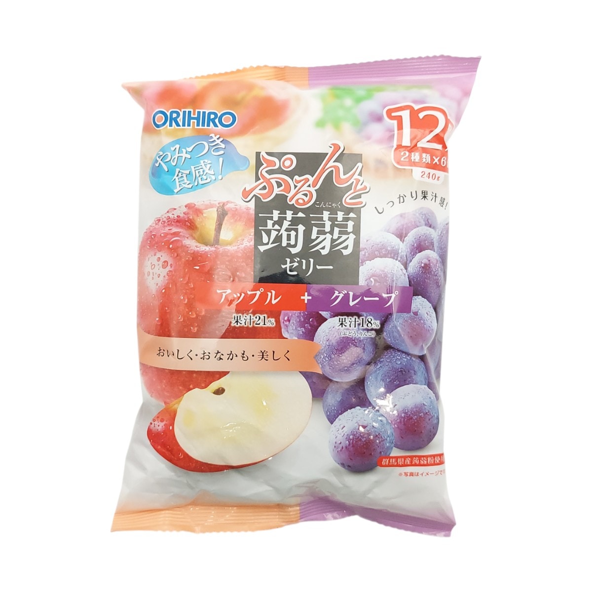 立喜樂蘋果葡萄果凍(240g) ｜ 大統華超級市場