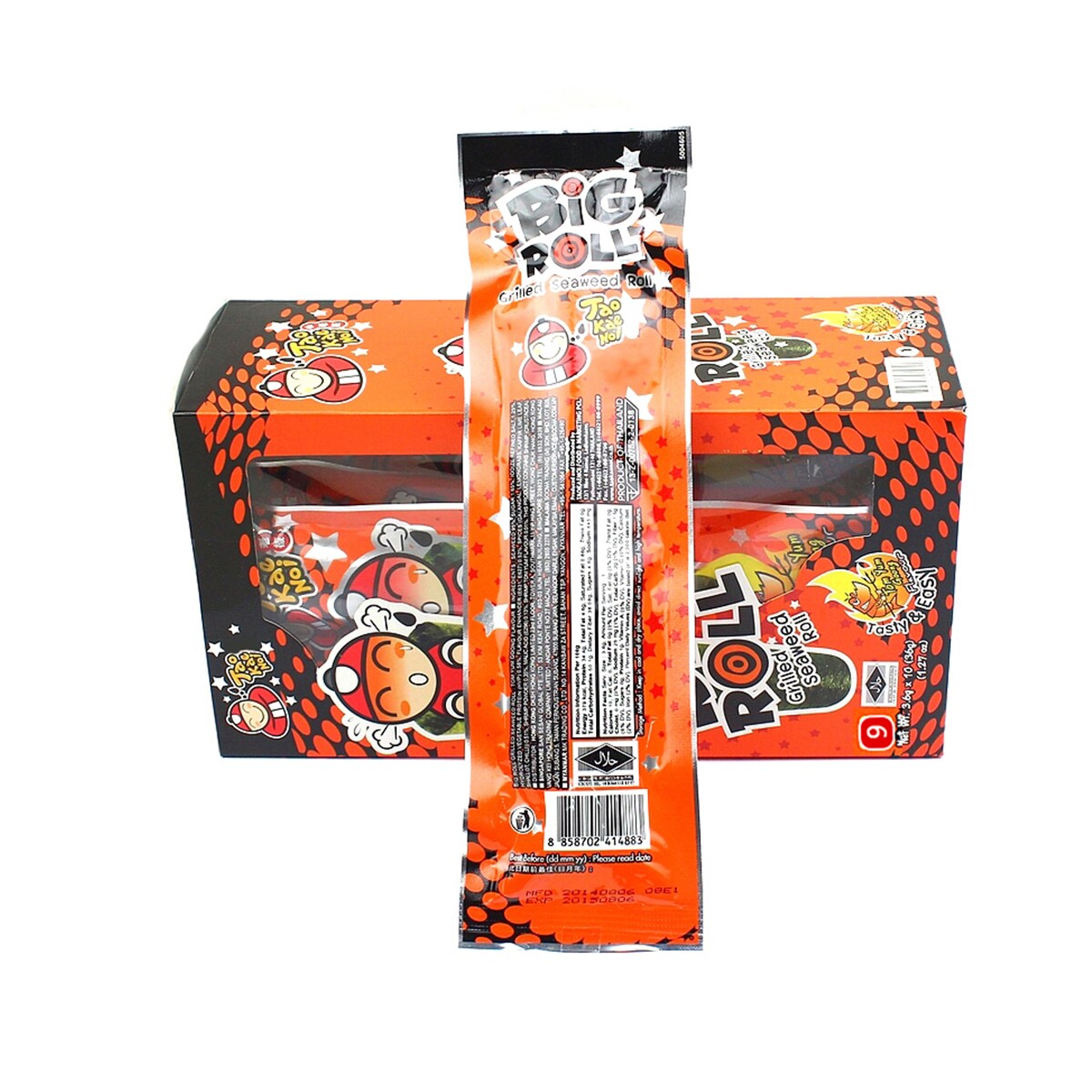 Taokaenoi Big Roll Tomyum Goong (3.6gx9) ｜ 大统华超级市场