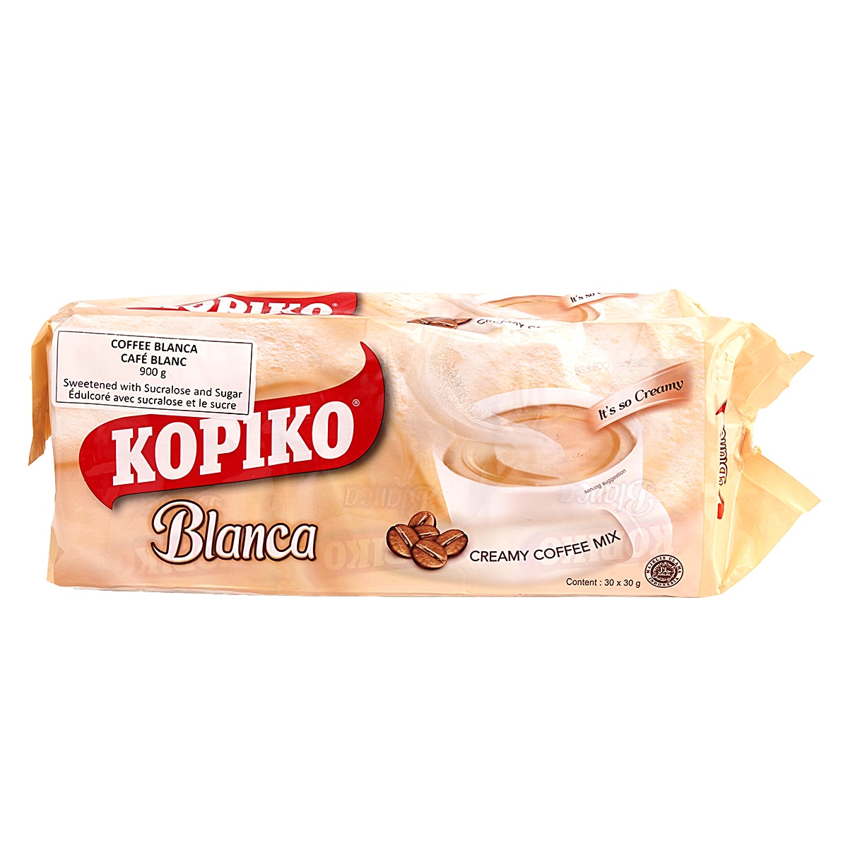 若者に人気のブランド Kopiko Cafe Supermarket T&T | (30gx30) Coffee Instant Blanca コーヒー