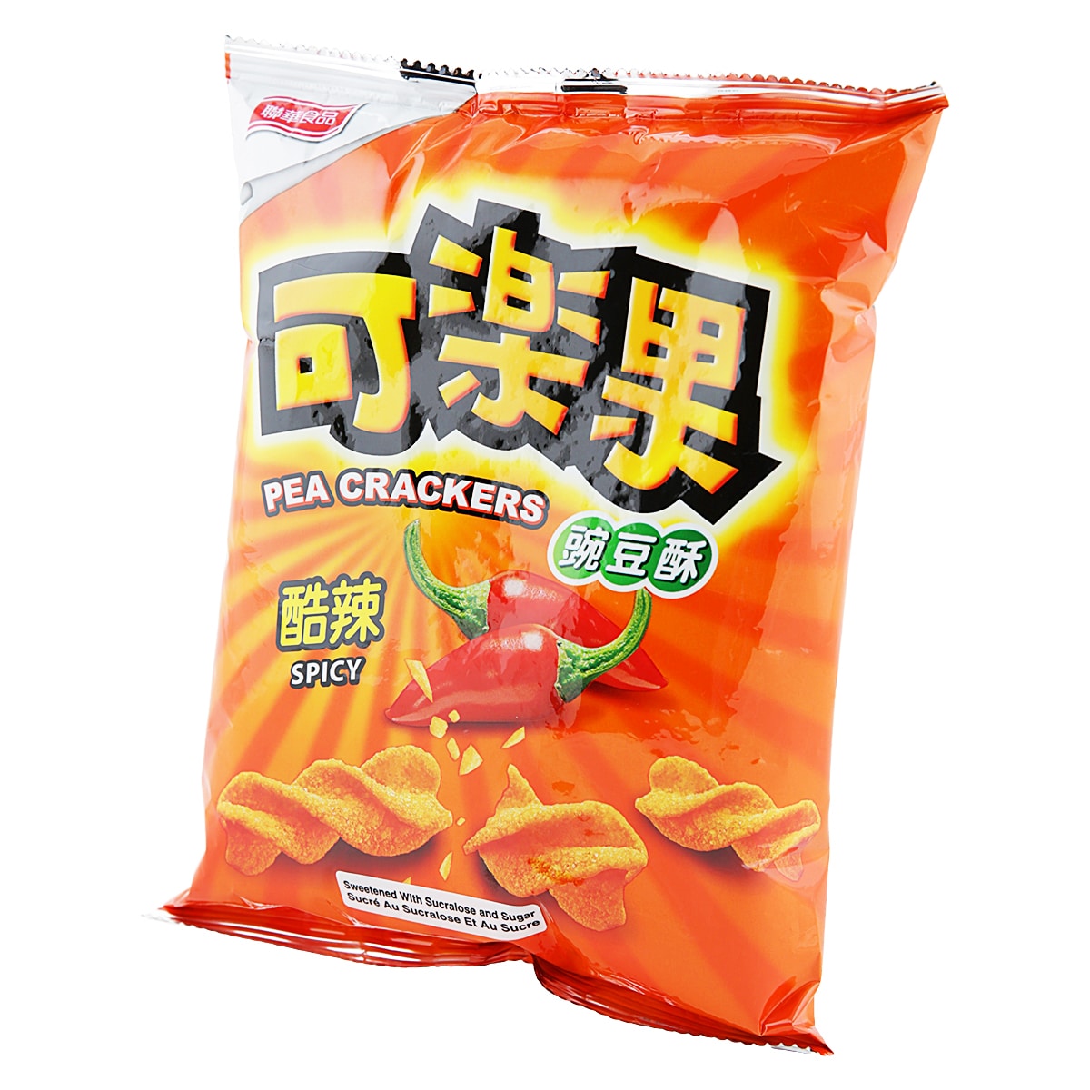 Koloko Pea Crackers-Spicy (72g) ｜ 大统华超级市场