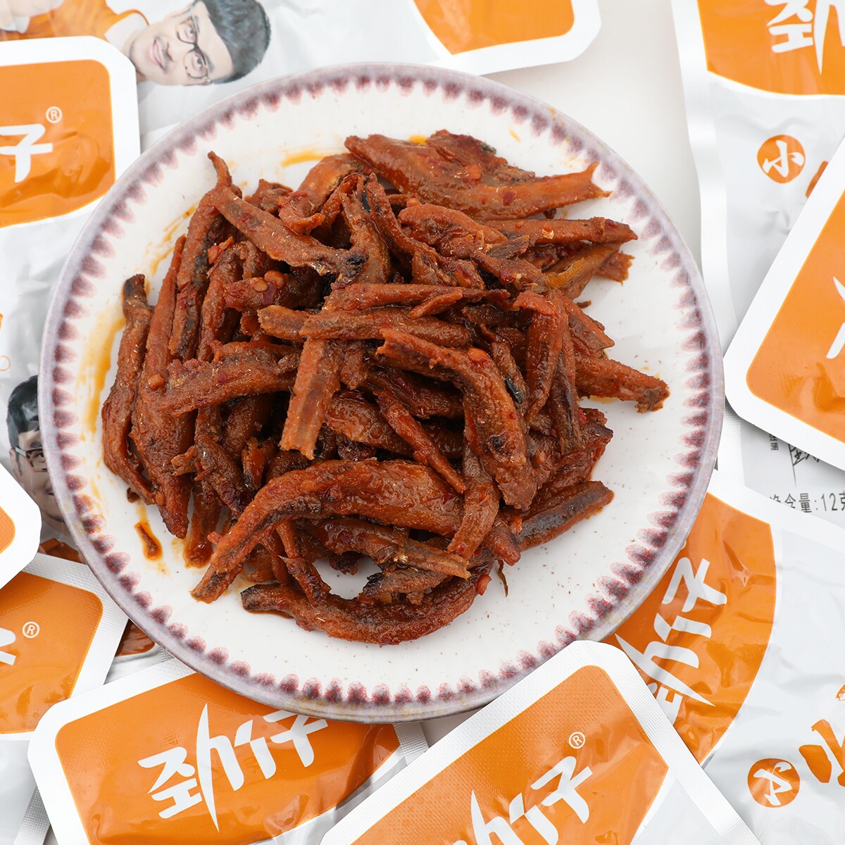 Jinzai Spicy & Hot Little Fish ｜ 大统华超级市场