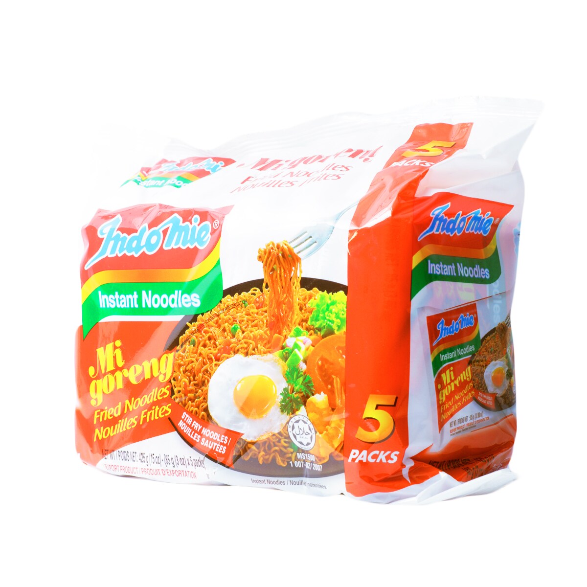 Indomie Hot & Spicy Instant Fried Noodle 5pcs x 6packs | T&T