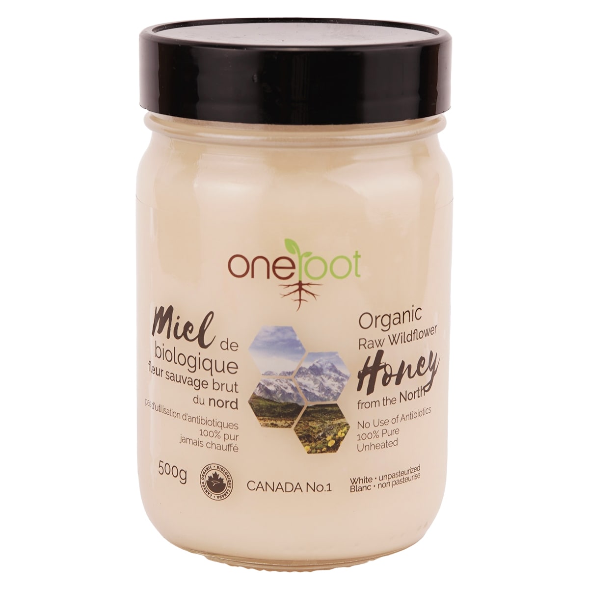 Oneroot Organic Raw Honey 500g ｜ 大統華超級市場
