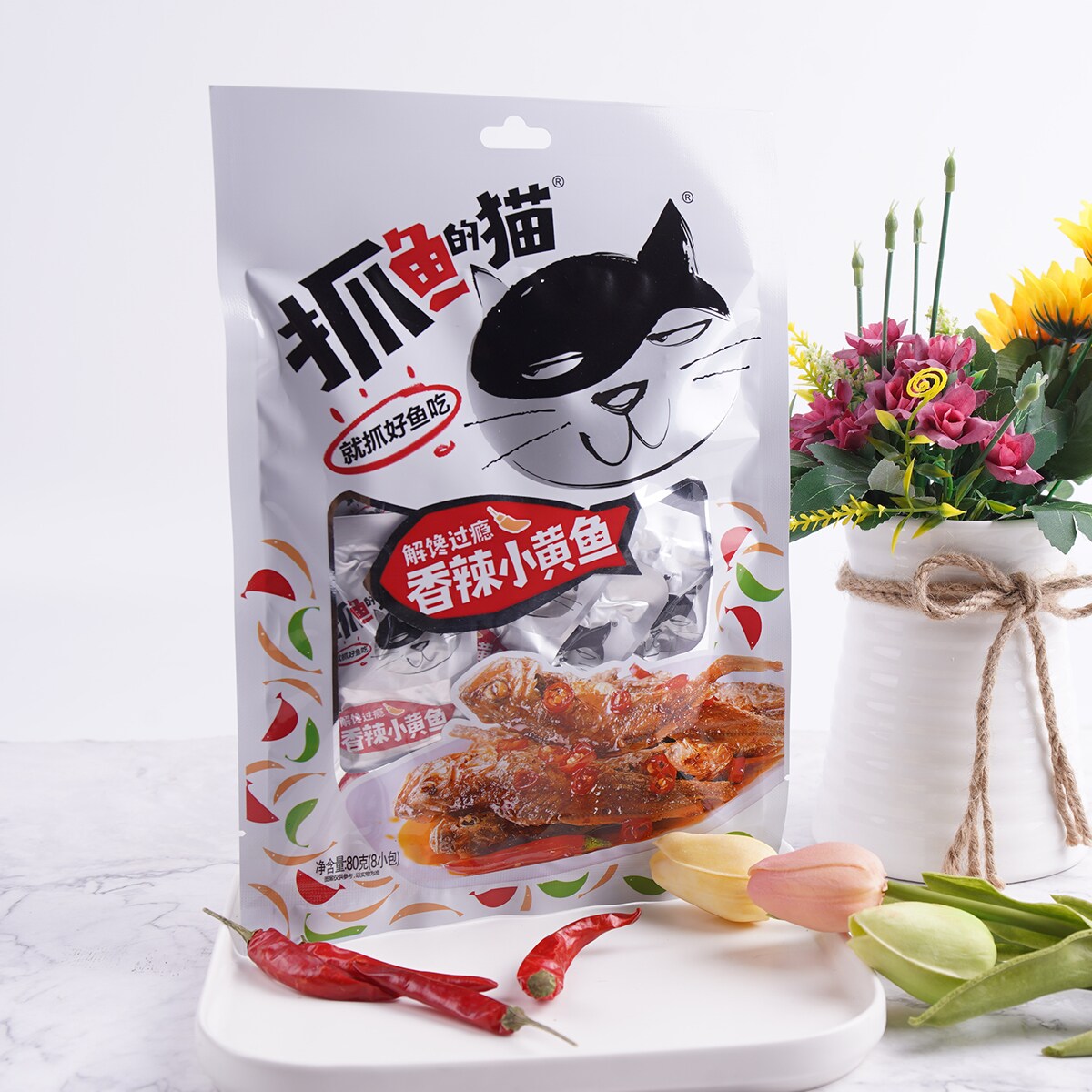 Duodo Zydm Spicy Yellow Croaker (80g) ｜ 大統華超級市場