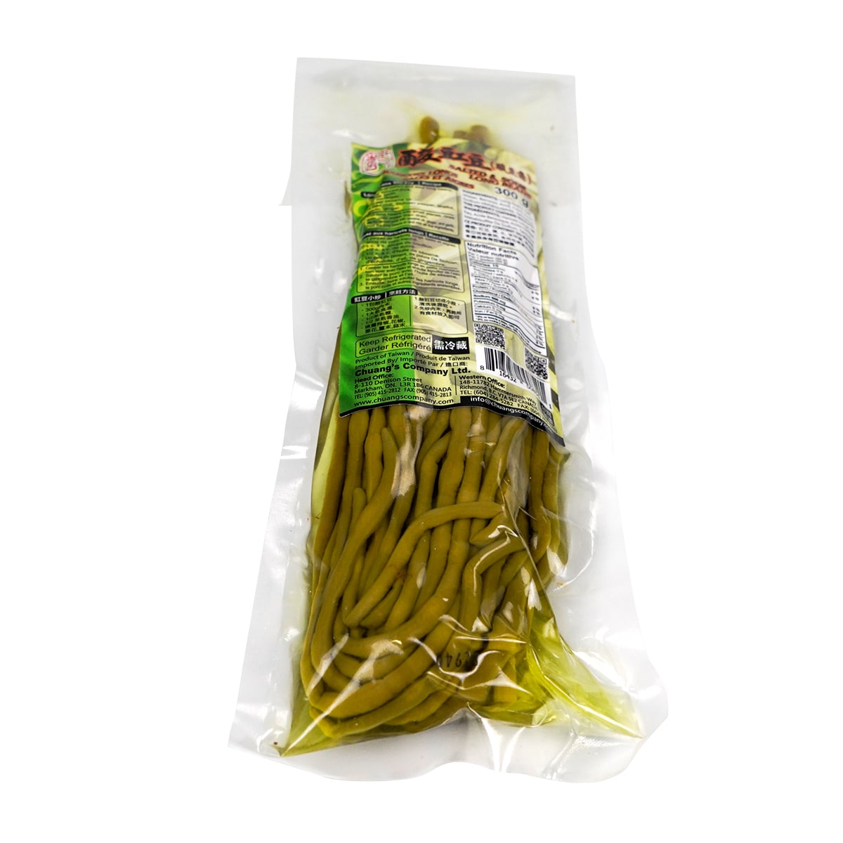 Chuangs Salted & Sour Long Bean (300g) ｜ T&T Supermarché
