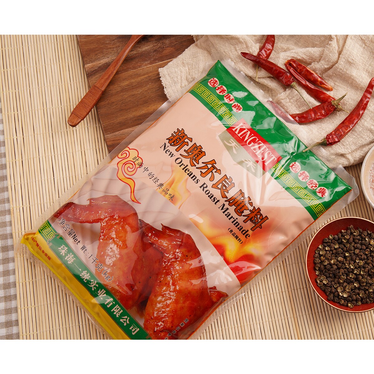 世界有名な Kingzest Orleans Supermarket T&T | (1kg) Large Marinade 調味料・料理の素・油
