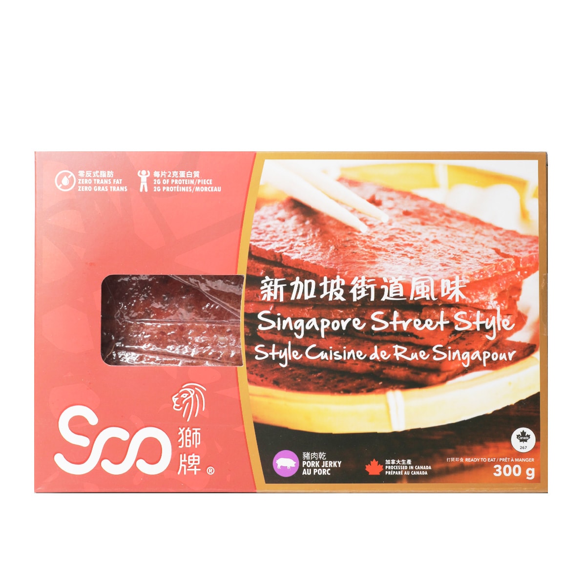 Singapore Street Style Pork Jerky (300g) ｜ 大統華超級市場