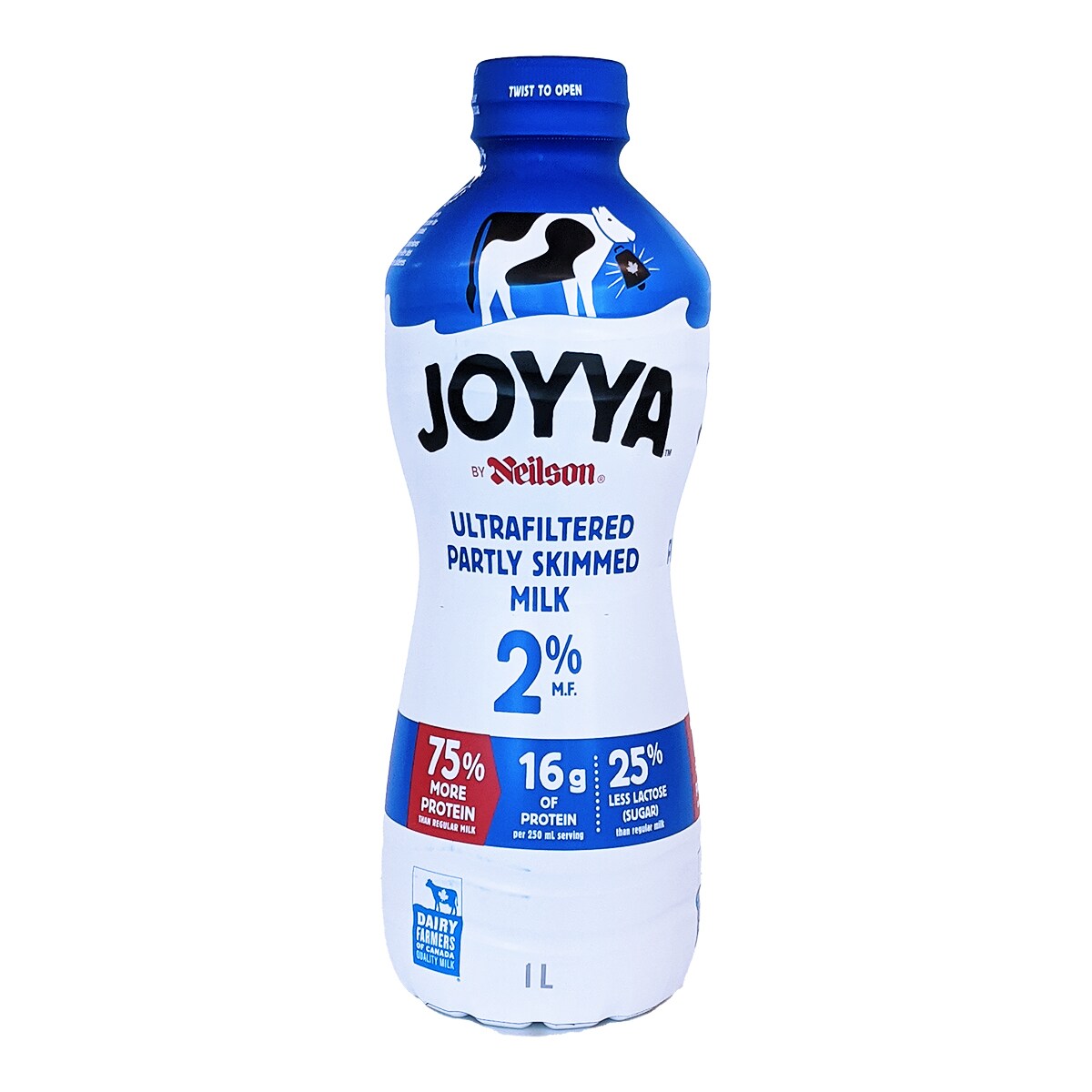 Joyya Ultrafiltered 2% Partly Skimmed Milk (1L) ｜ 大統華超級市場