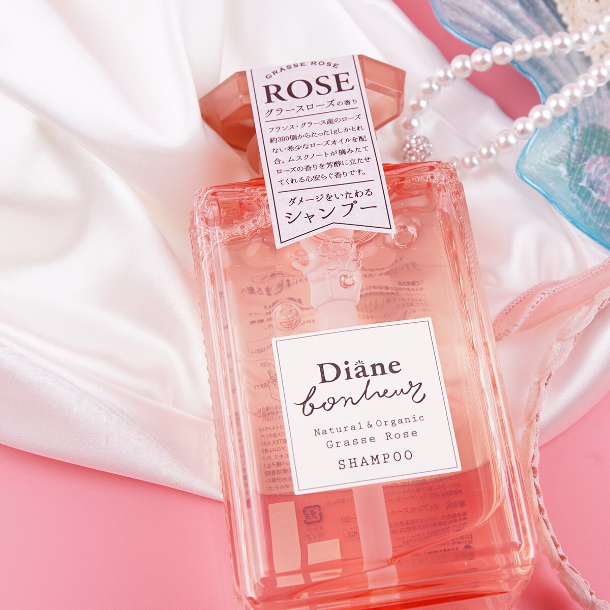 Moist Diane Organic Rose Shampoo (500ml) ｜ 大統華超級市場