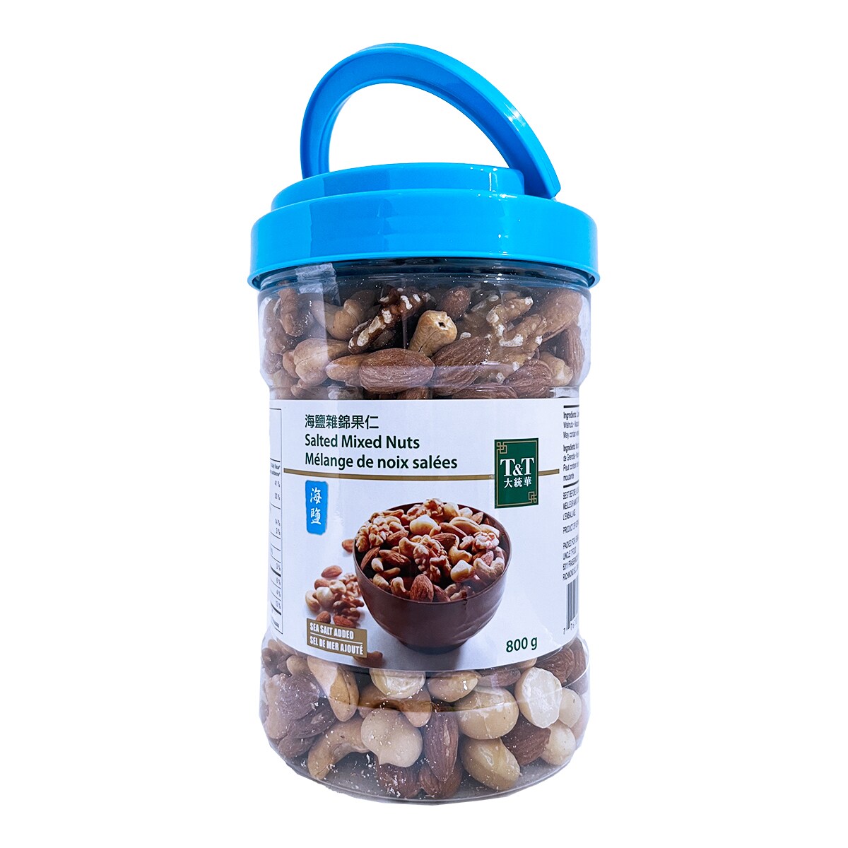 送料無料 いくらから Mixed Salted T&T Nut 大统华超级市场 ｜ (800g) パキラ