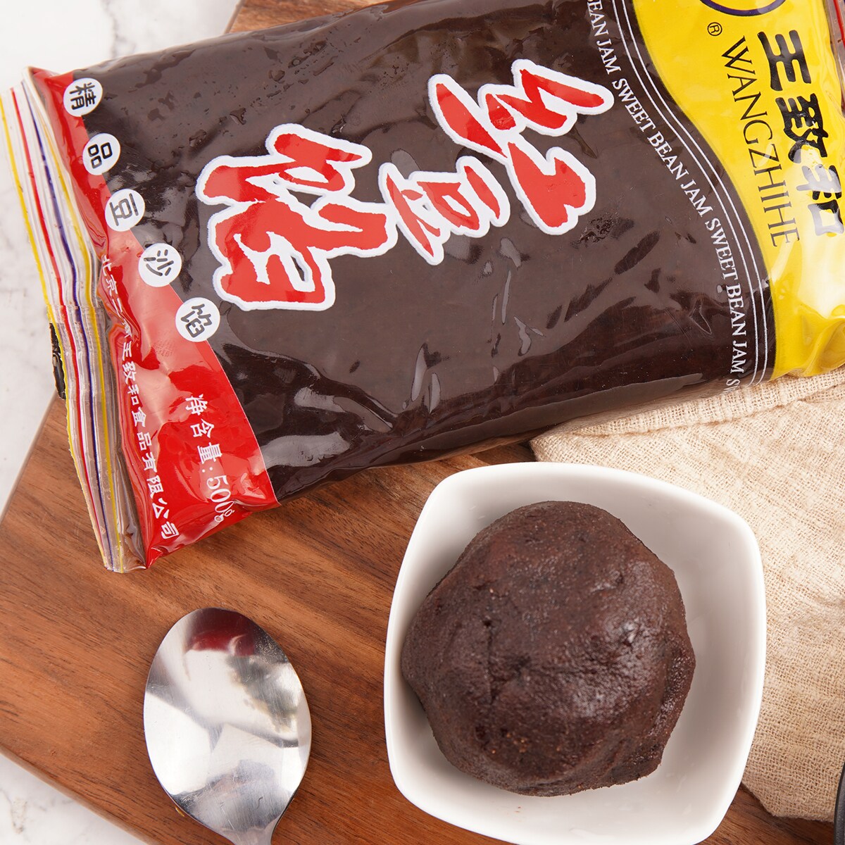Wangzhihe Red Beans Paste-Coarse (500g) | 大統華超級市場 Wangzhihe Red Beans Paste-Coarse (500g) | 大統華超級市場