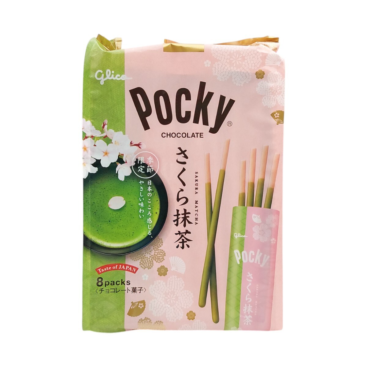 Glico Sakura Green Tea Pocky (114g) | T&T Supermarket
