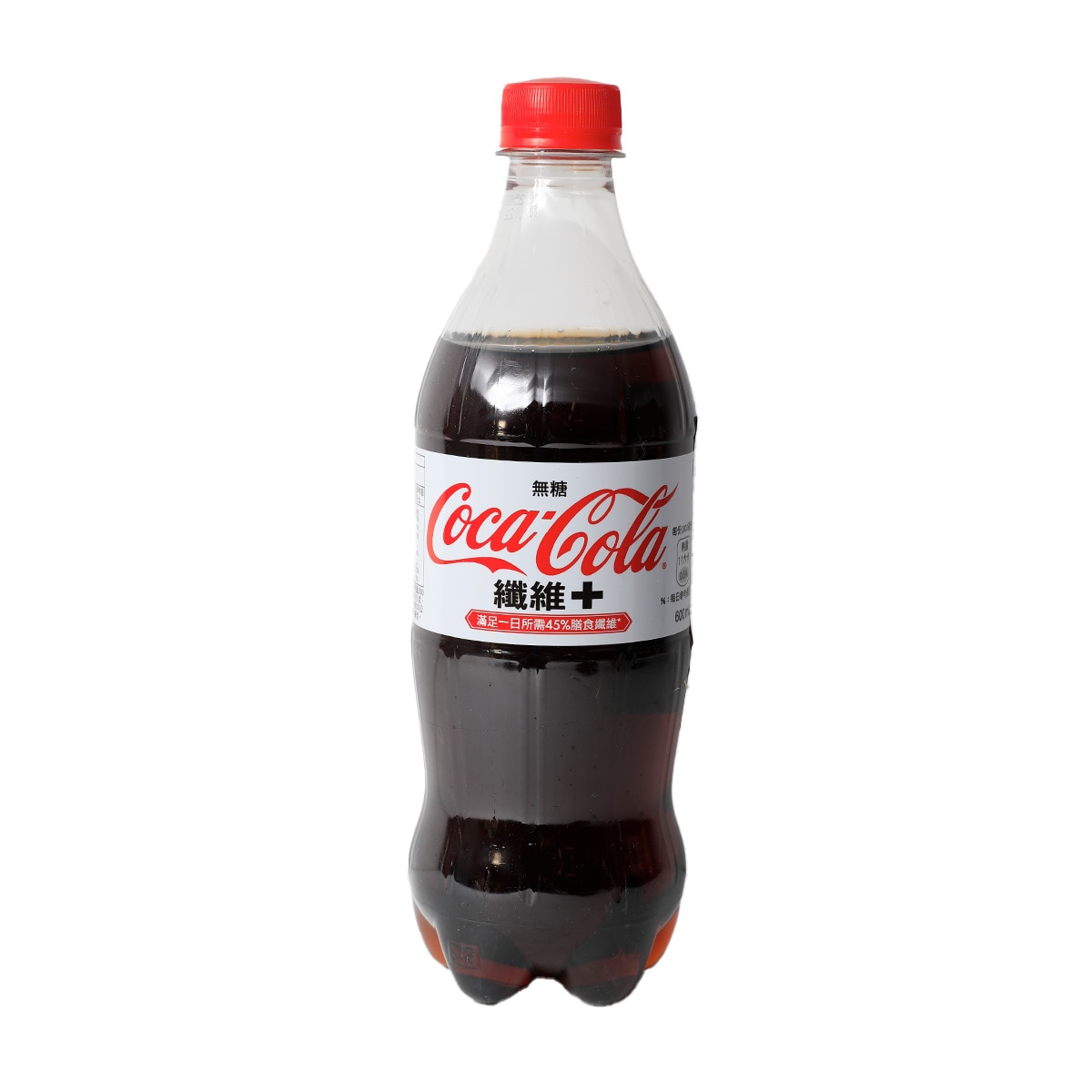 可乐 可口可乐无糖纤维+(600mL) ｜ 大统华超级市场