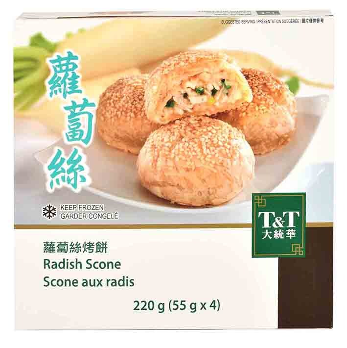 T&T Radish Scone (4×55g) ｜ 大統華超級市場