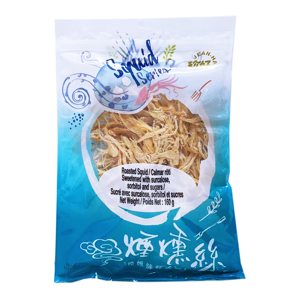 Jean Fu Smoking Shredded Squid (160g) | 大统华超级市场 Jean Fu Smoking Shredded Squid (160g) | 大统华超级市场