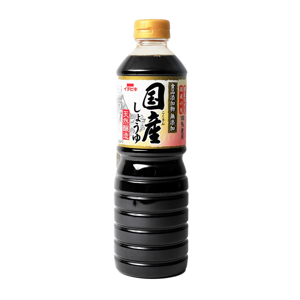 かなsoymilk+toffee-500(値引き) Ichibiki Additive-Free Soy Sauce (800ml) ｜ 大統華超級市場