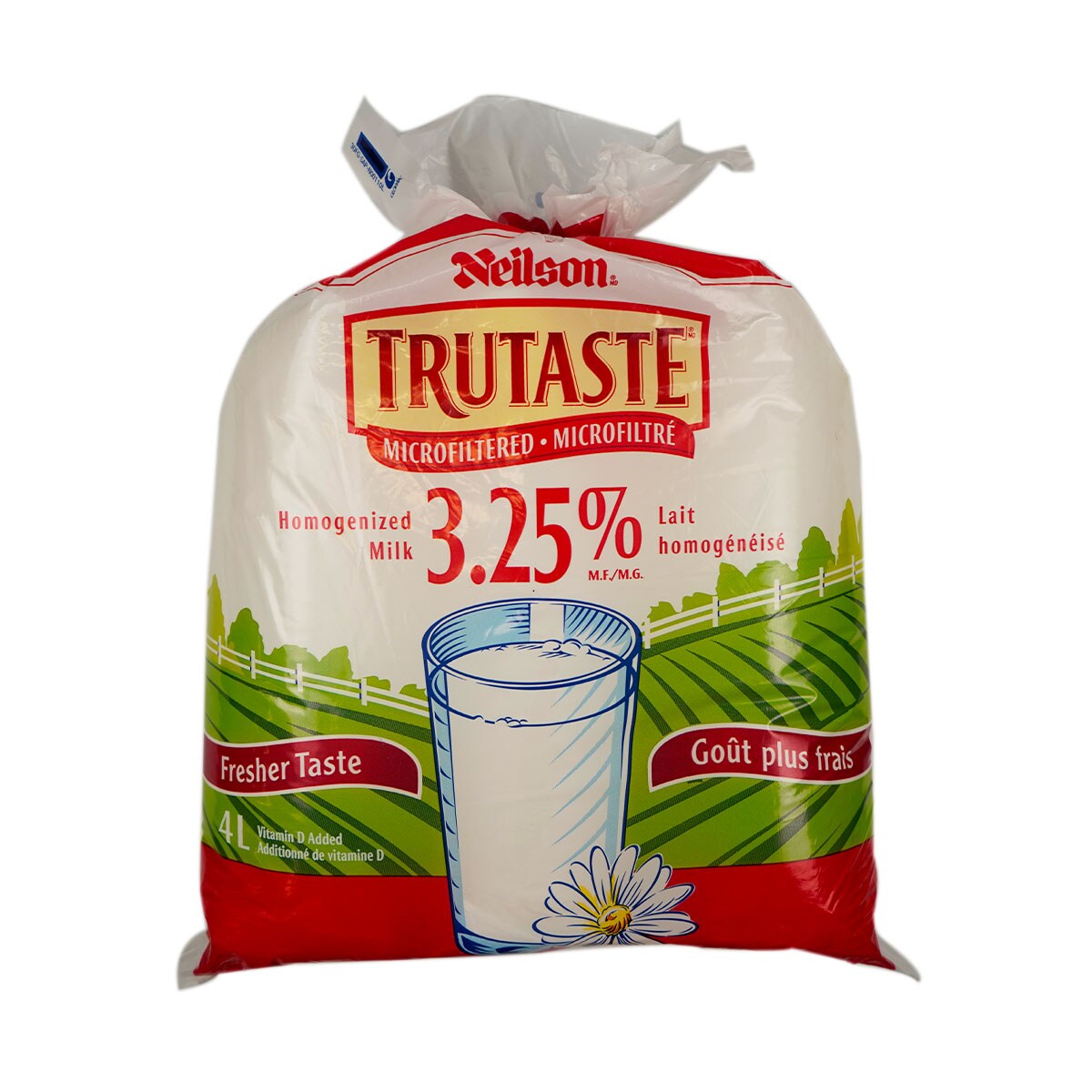 Neilson Trutaste Microfiltered 3.25% Homogenized Milk - Bag (4L