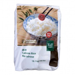 T&T Calrose Rice 40lb