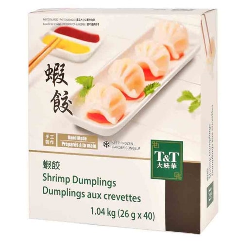 T&T Frozen Shrimp Dumplings 1040g T&T Supermarket