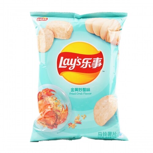 Lays Fried Crab Flavour Chips 70g T&T Supermarket