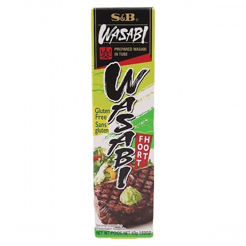 S&B Wasabi Paste In Tube 43g T&T Supermarket