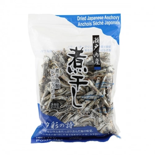 Yanaga Iriko Niboshi/Dried Japanese Anchovy 250G T&T Supermarket