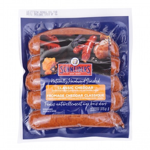 Schneiders Cheddar Smoked Sausage 375G T&T Supermarket