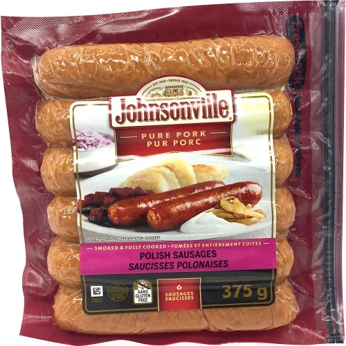 Johnsonville Smoked Polish Sausage 375G T&T Supermarket