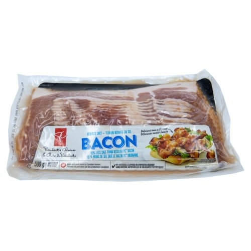 President Choice Bacon50 Less Salt T&T Supermarket