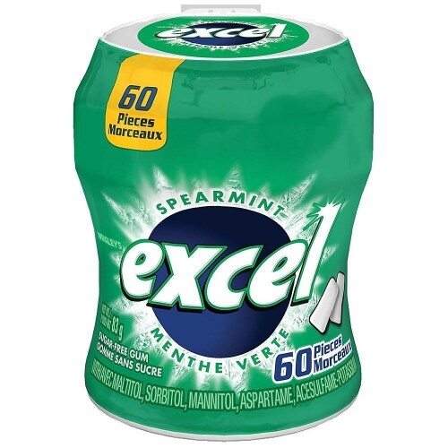 EXCEL SPEARMINT GUM BOTTLE T&T Supermarket