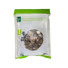 T&T Organic Dried Shiitake Mushroom (150g) ｜ 大統華超級市場