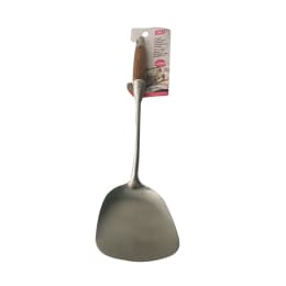 Jmj Stainless Steel Skimmer With Wooden Handle | 大统华超级市场 Jmj Stainless Steel Skimmer With Wooden Handle | 大统华超级市场