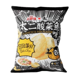 最安プラン Oishi Taier 大统华 ｜ (70g) Chips Potato Flavor Fish Pickled マジック：ザ・ギャザリング