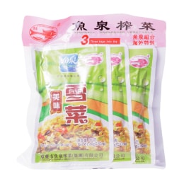 充実の品 鱼泉牌美味雪菜(80gx3) ｜ 大统华超级市场 ヴァイスシュヴァルツ