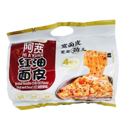 ヨンジュン中華 阿宽红油酸辣面皮(115gx4) ｜ 大統華超級市場