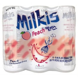 Lotte Peach Milkis (250mlx6)