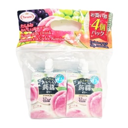 Tarami Peach Konjac Jelly Drink (150gx4) | T&T Supermarket