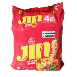Otoki Jin Spicy New Version Ramen (4x120g) ｜ 大統華超級市場
