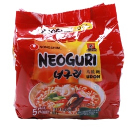 Nongshim Neoguri Spicy Seafood Udon (120gx5)