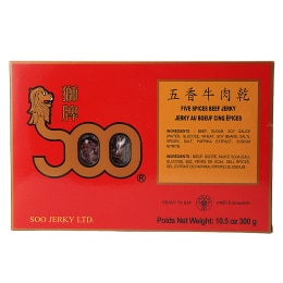 Soo Five Spices Beef Jerky (300g)